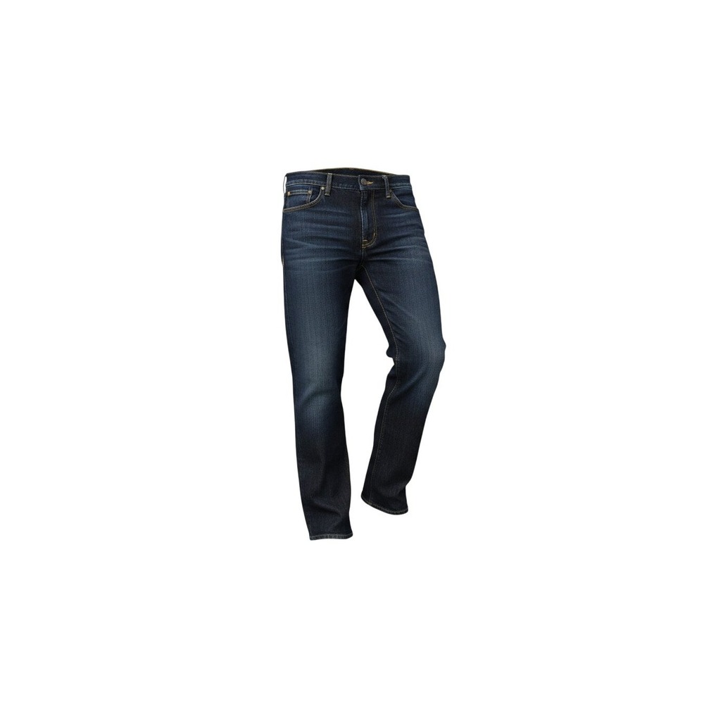 Lucky Brand 181 Relaxed Straight Jeans Mens 33x34 Dark Wash Denim 7M11484